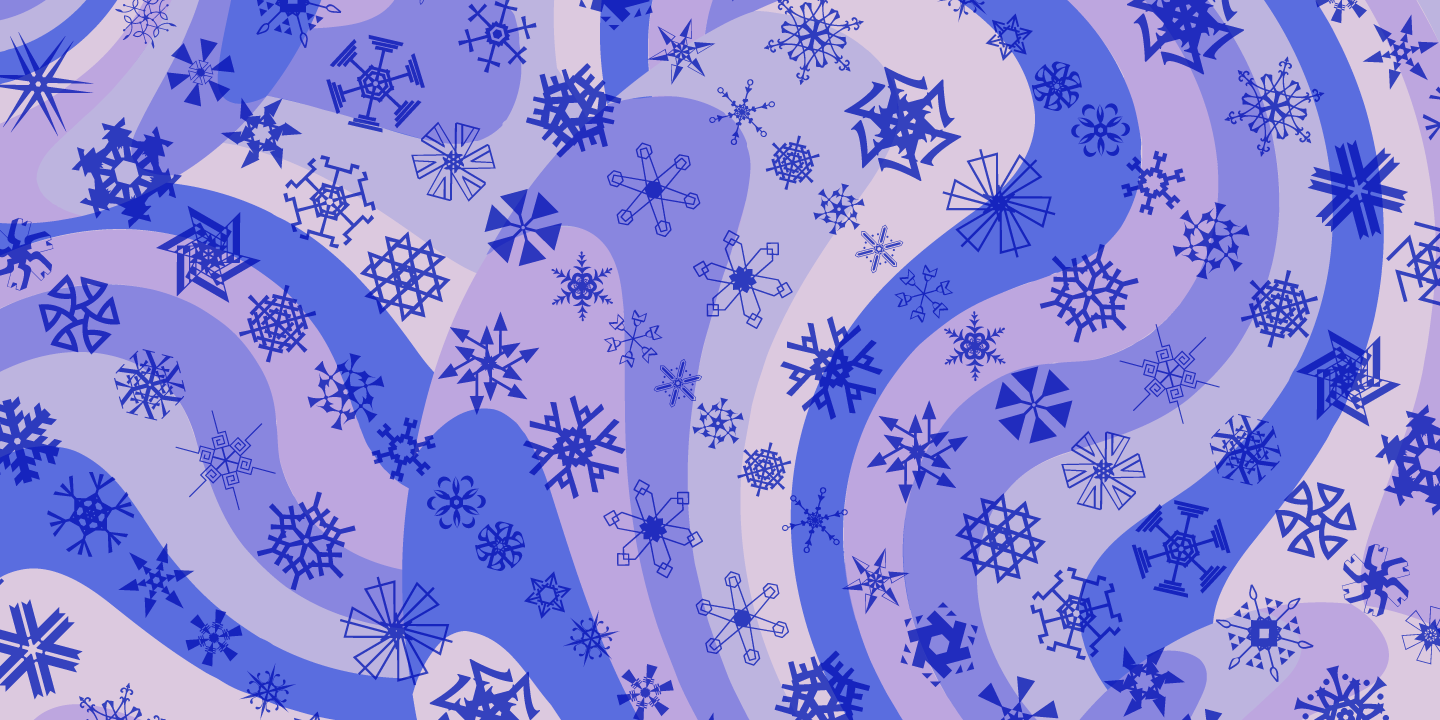 P22 Snowflakes Regular Font preview